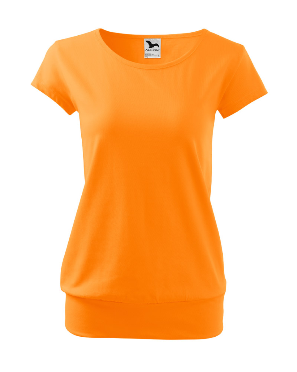 Levně Triko dámské City 120 - S-XXL - tangerine orange