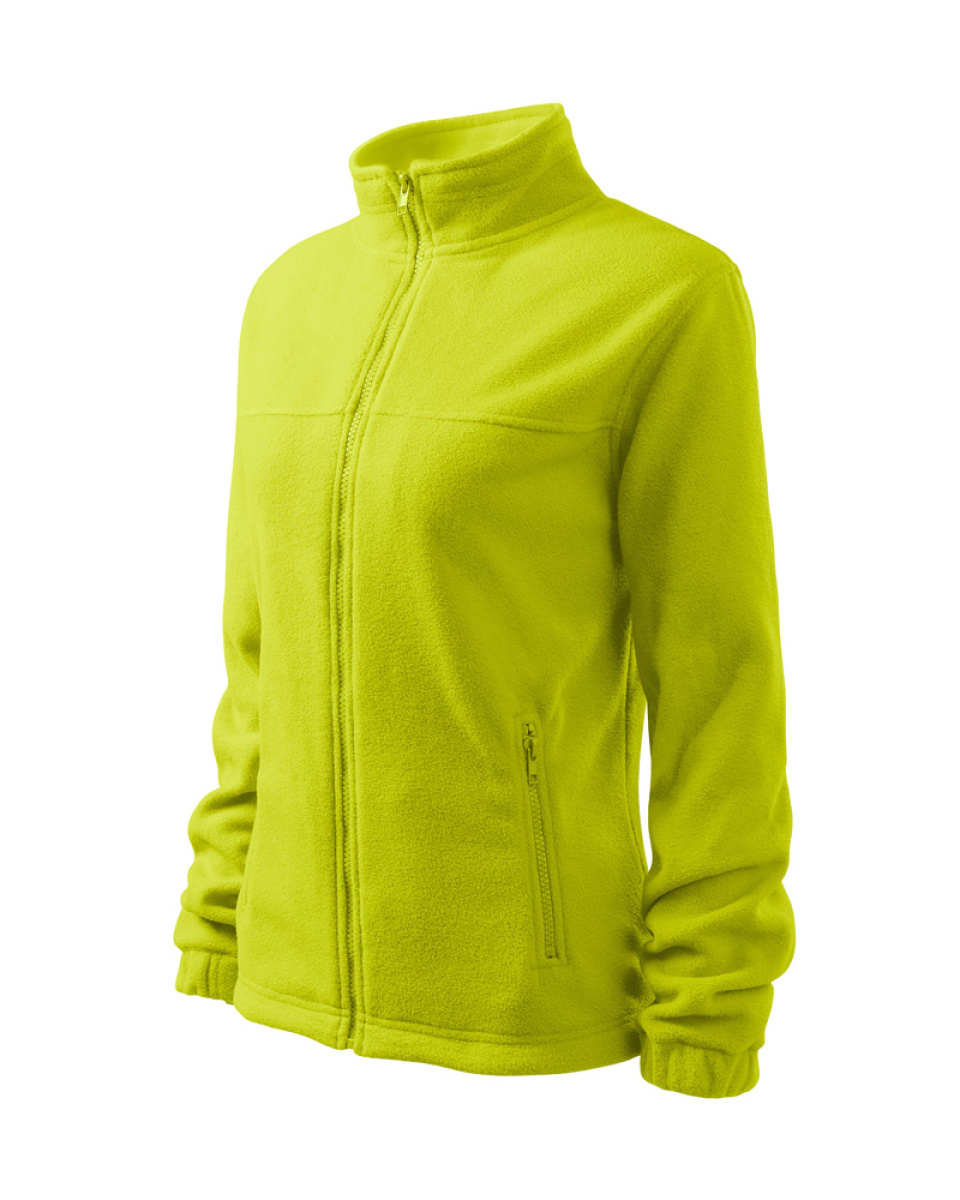 Levně Mikina dámská fleece Jacket 504 - XS-XXL - limetková