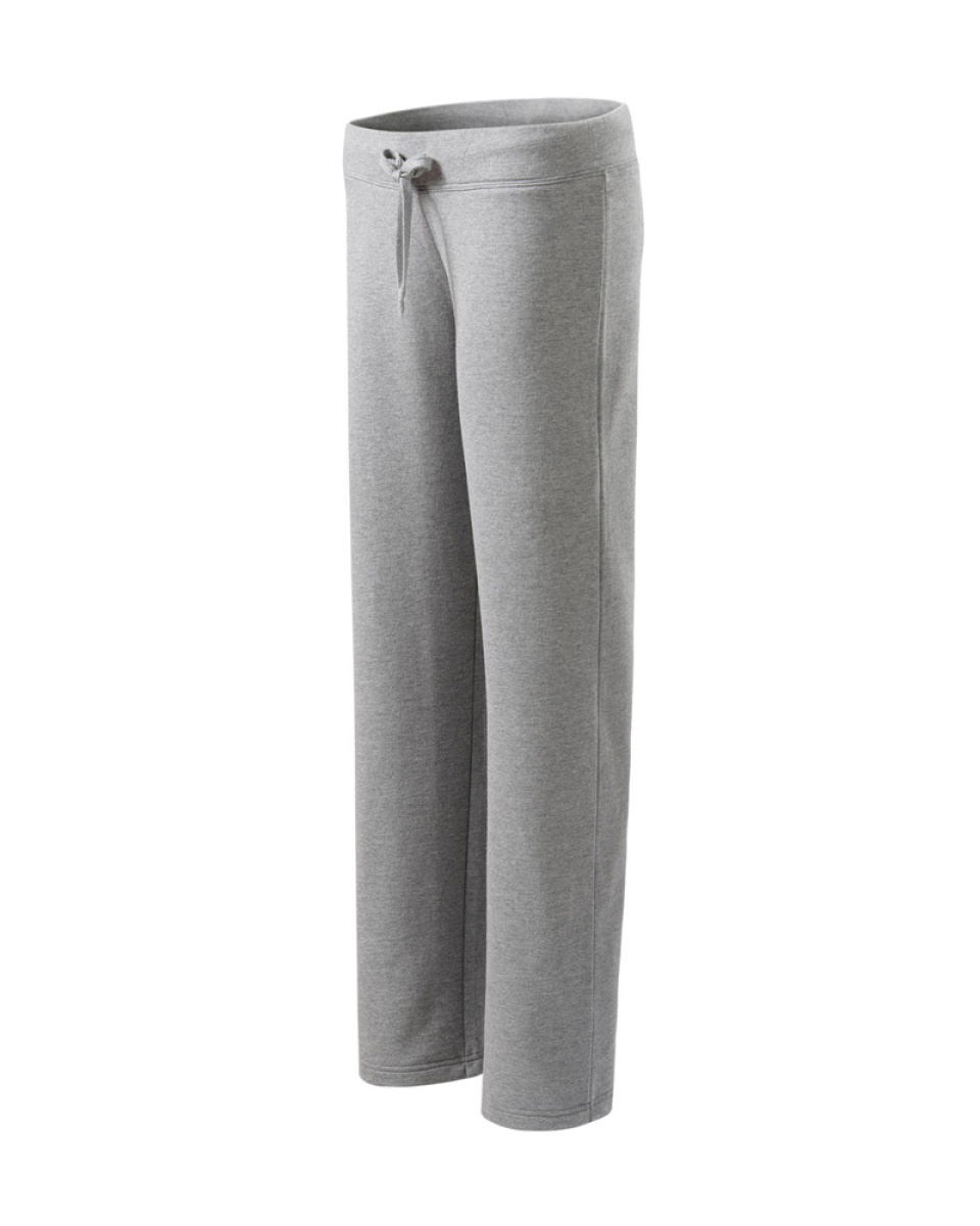 Levně Tepláky dámské Comfort 608 - S-XXL - tmavě šedý melír