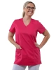 Dámská zdravotnická halena VIKTORIE, tm.růžová
