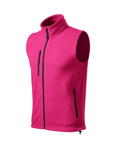 Unisexová fleece vesta EXIT - purpurová