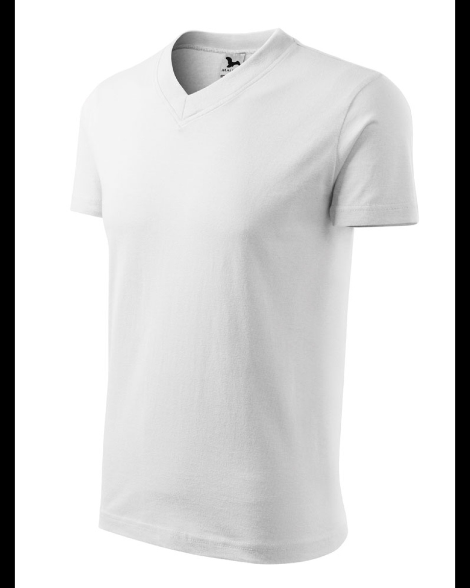 Levně ESHOP - Triko V-neck 102- S-XXL - bílá