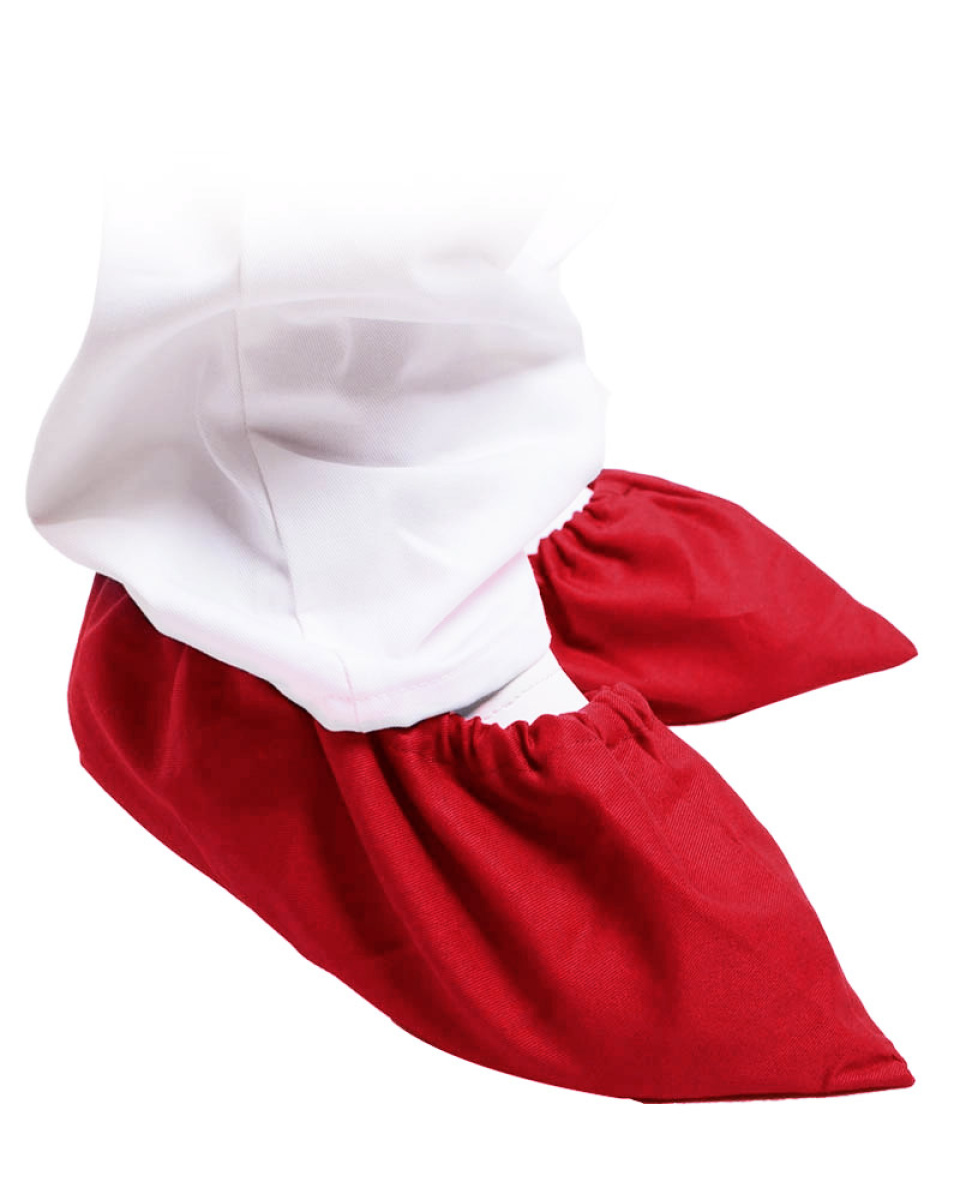 Levně Návleky na boty (pár), 0362, BA 245, červené