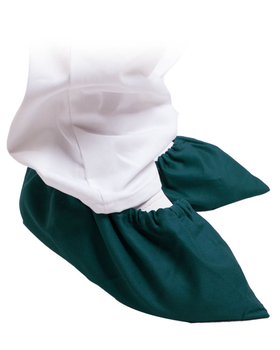 Levně Návleky na boty (pár), 0362, BA 245, tm.zelené
