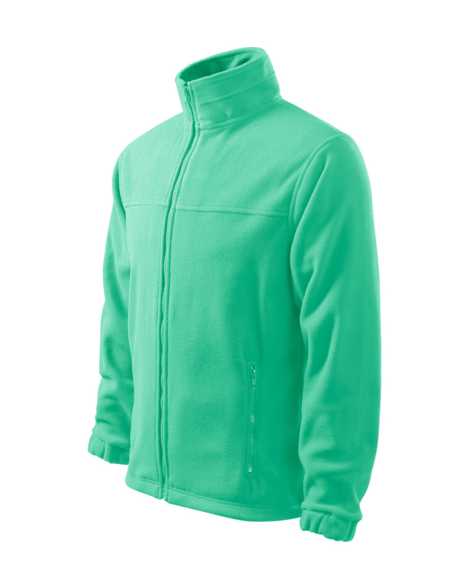 Levně ESHOP - Mikina pánská fleece Jacket 501 - mátová /zdravotní