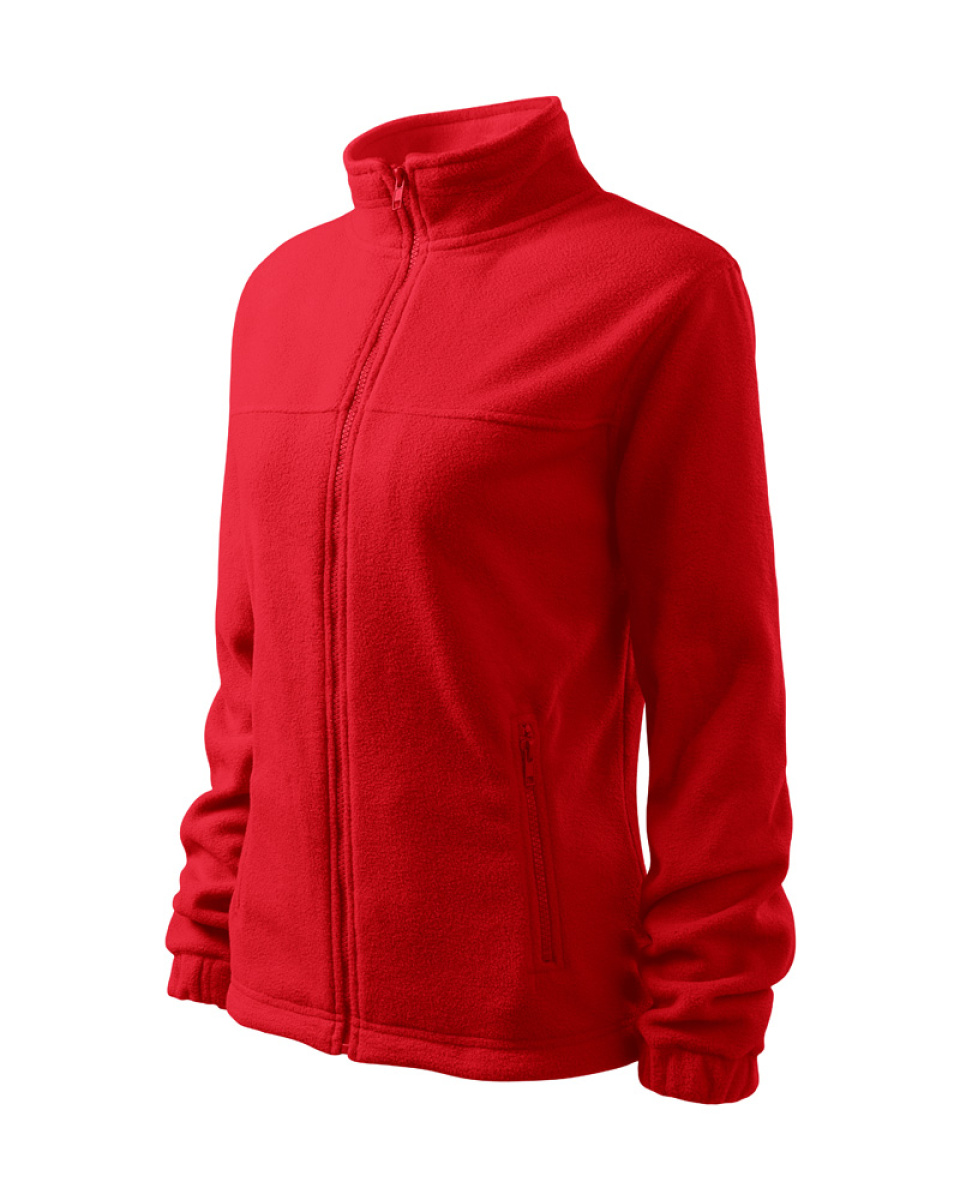 Levně Mikina dámská fleece Jacket 504 - XS-XXL - červená