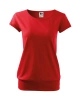 Dámské tričko CITY - červené