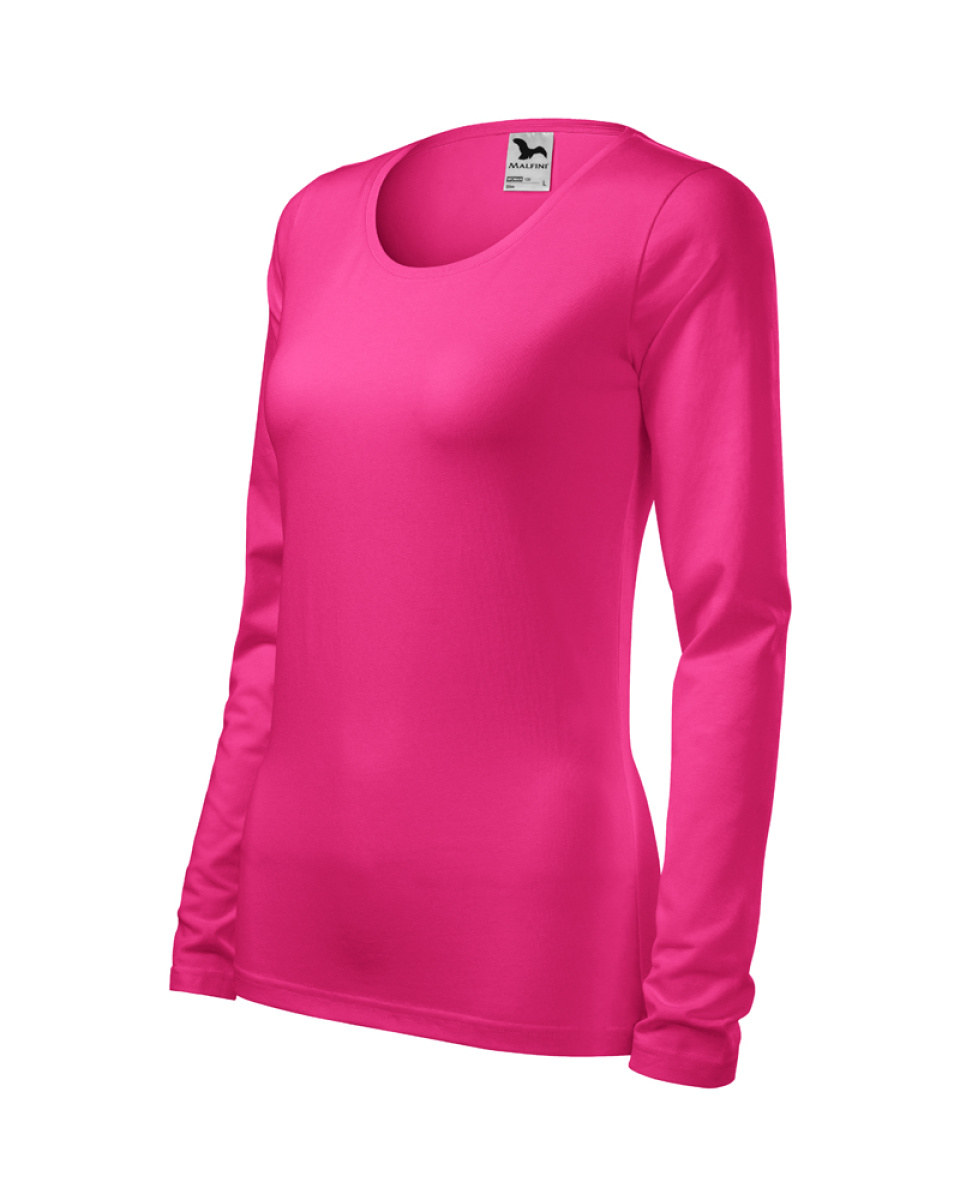 Levně Triko dámské SLIM 139 - XS- XXL - purpurová