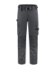 Unisex kalhoty WORK PANTS TWILL STRETCH - tmavě šedá