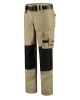 Unisex kalhoty CANVAS WORK PANTS - khaki