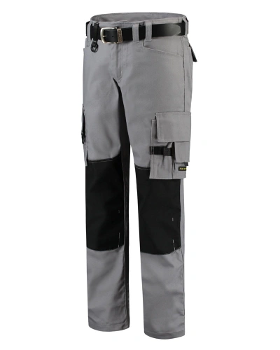 Unisex kalhoty CANVAS WORK PANTS - šedá