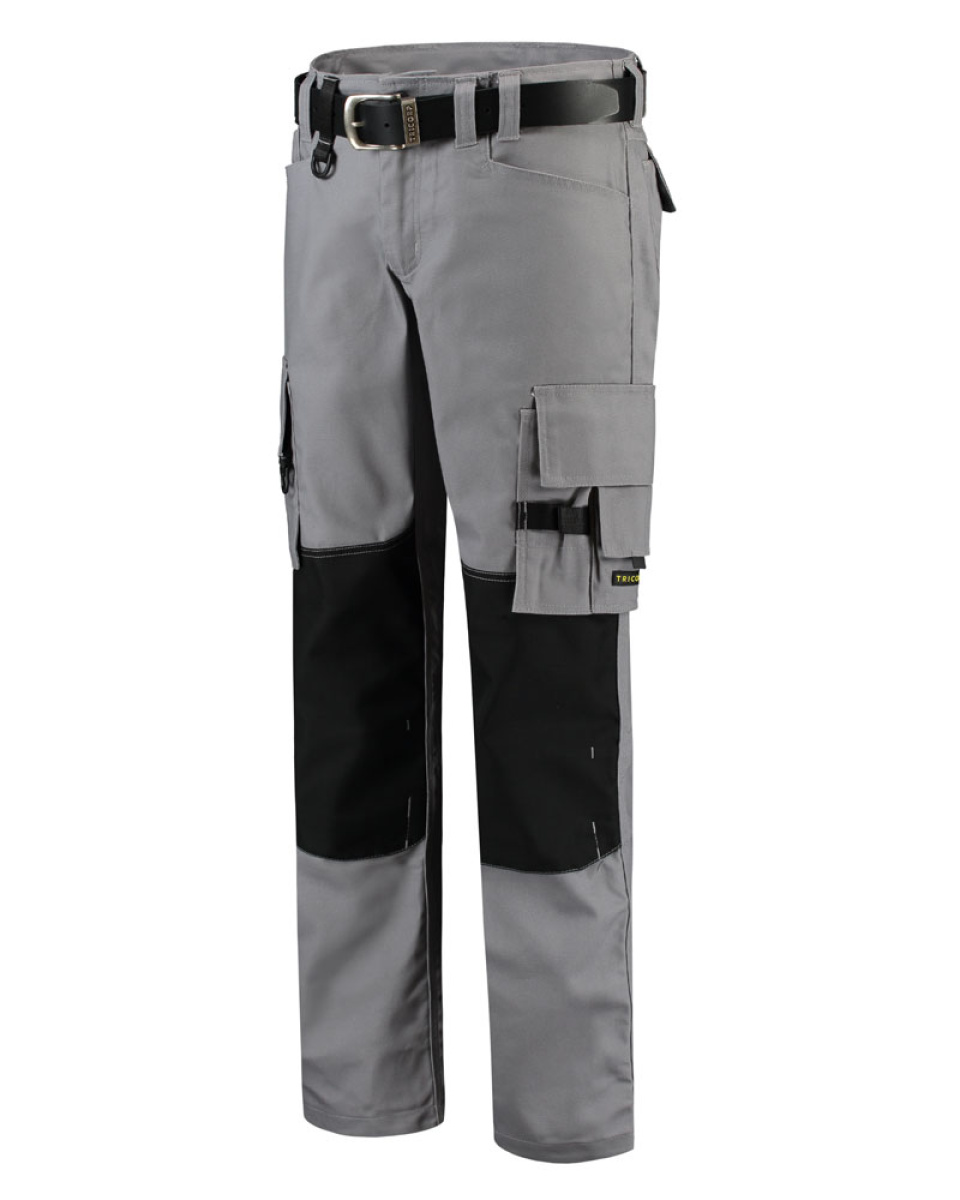Levně Pracovní kalhoty unisex CANVAS WORK PANTS T61 - šedá