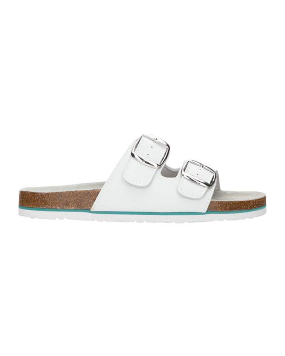 Levně Nazouvák unisex MARS, G3105, bílý/modrá linka