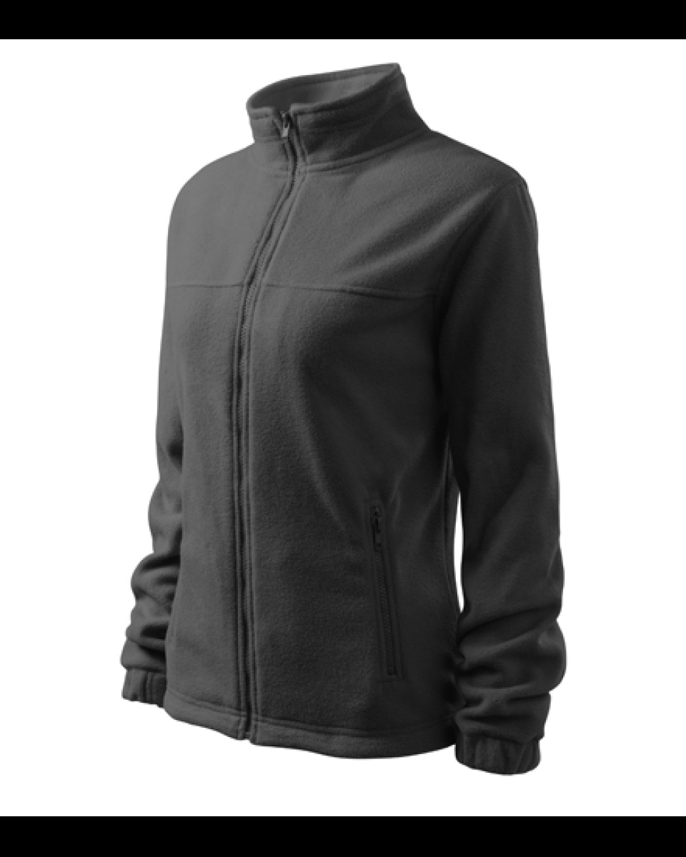 Levně Mikina dámská fleece Jacket 504 - XS-XXL - ocelová šedá