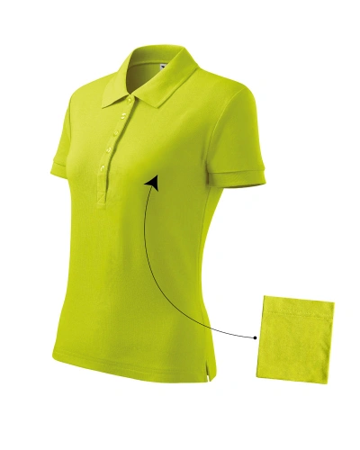 Polokošile dámská Cotton - limetková