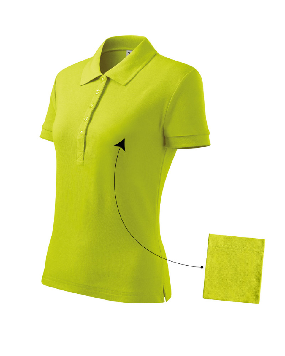 Levně Polokošile dámská Cotton 213 - XS-XXL - limetková