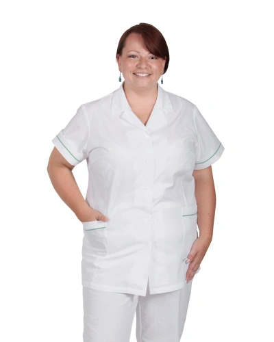 Dámská halena ALENA, bílá Dámská halena ALENA, bílá