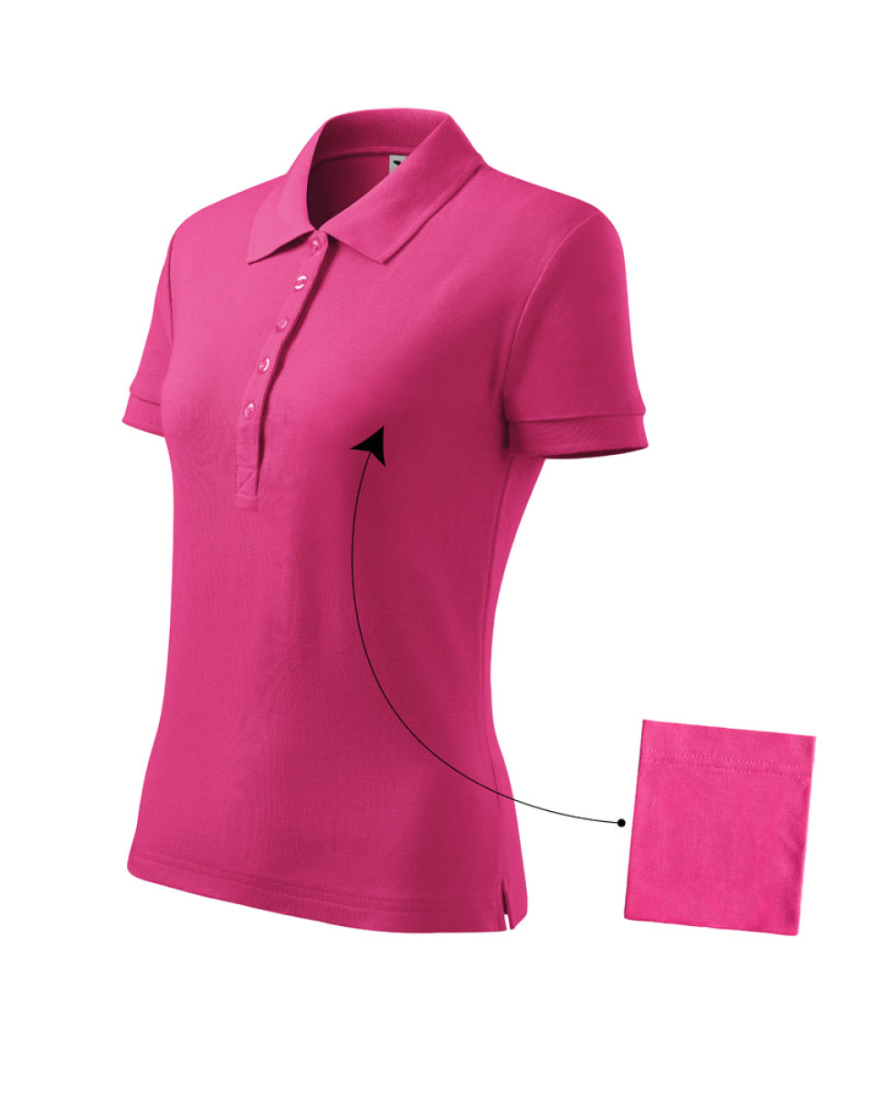 Levně Polokošile dámská Cotton 213 - XS-XXL - purpurová