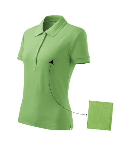 Polokošile dámská Cotton - trávově zelená