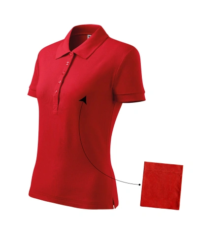 Polokošile dámská Cotton - červená