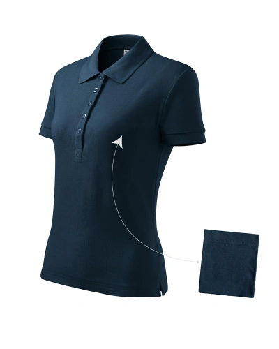Polokošile dámská Cotton - námořní modrá