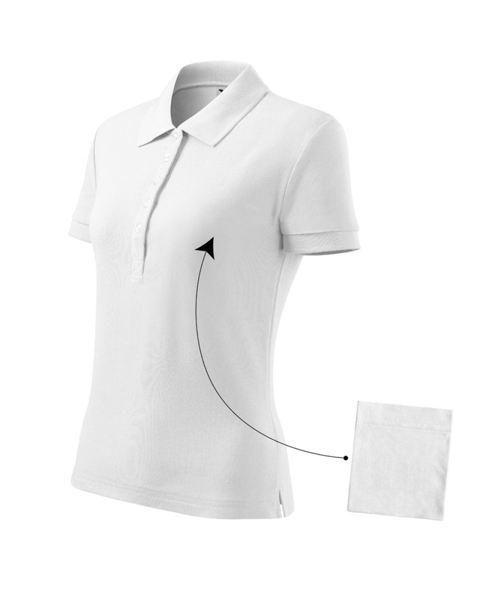 Levně Polokošile dámská Cotton 213 - XS-XXL - bílá