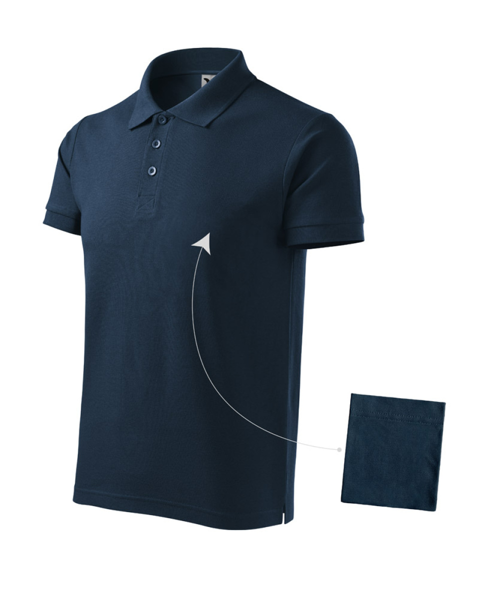 Levně Polokošile pánská Cotton 212 - S-XXL - námořní modrá