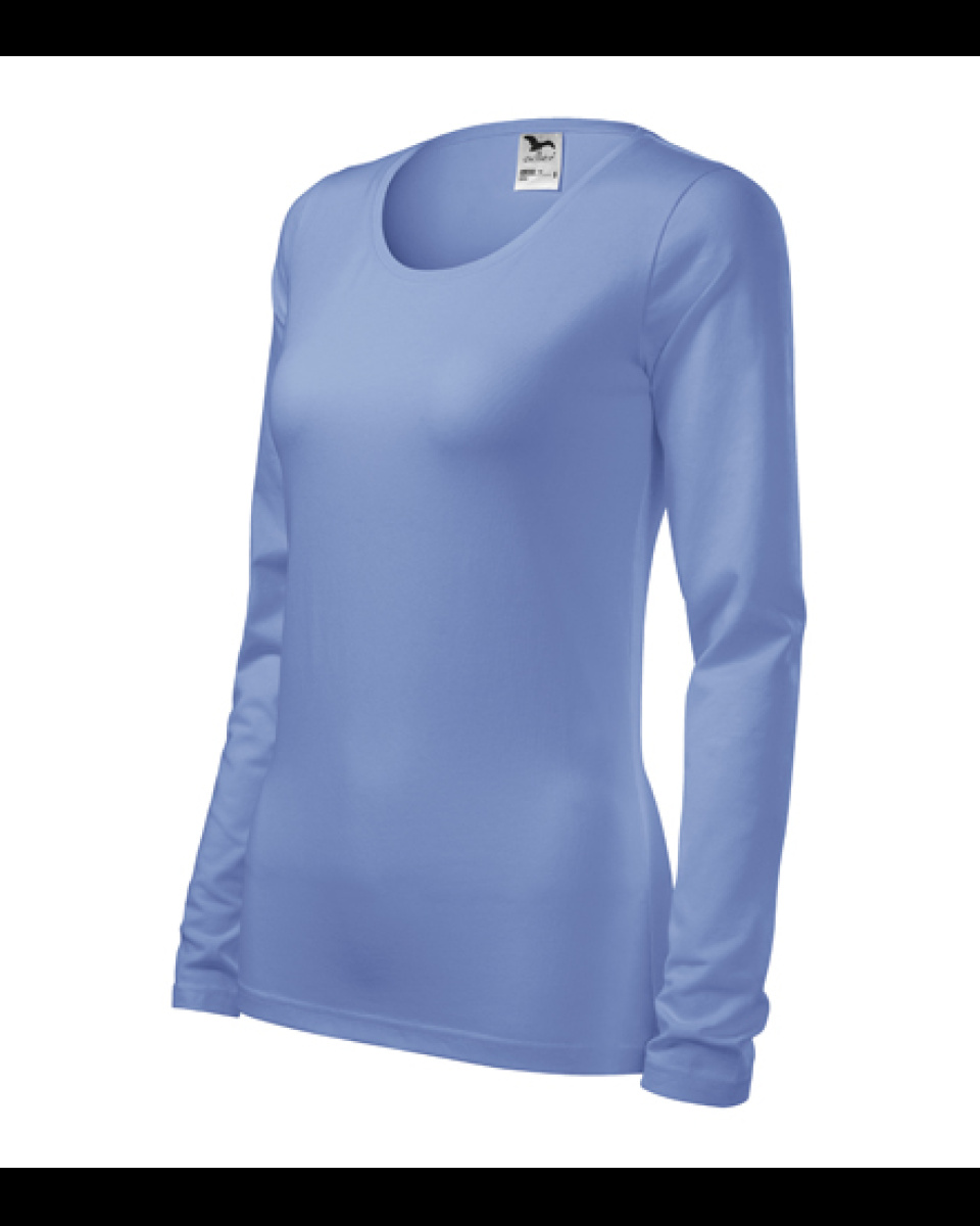 Levně Triko dámské SLIM 139 - XS-XXL - nebesky modrá