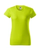 Dámské tričko BASIC - limetková