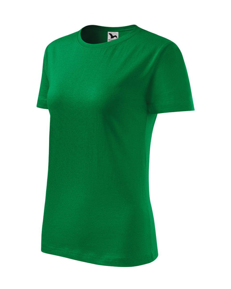 Levně Triko dámské Classic New 133 - XS-XXL - středně zelená