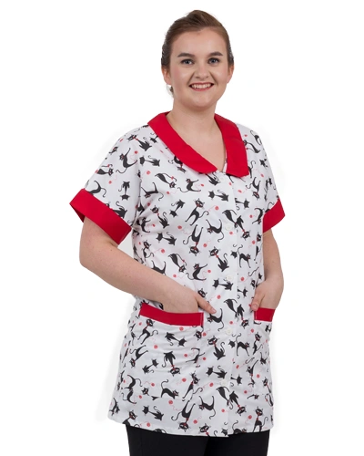 Dámská halena 0289 - červená Dámská halena 0289 - červená