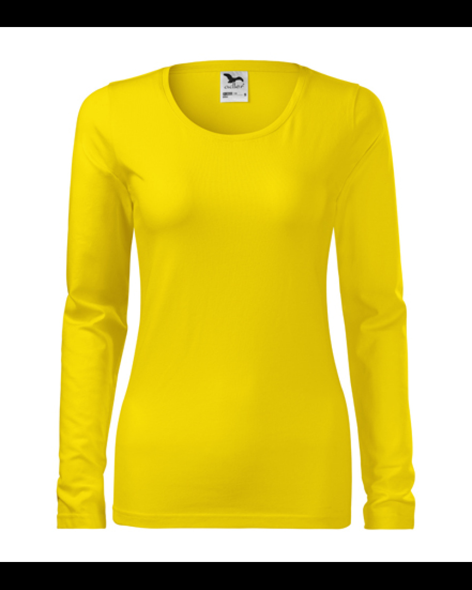 Levně Triko dámské SLIM 139 - XS-XXL - žlutá