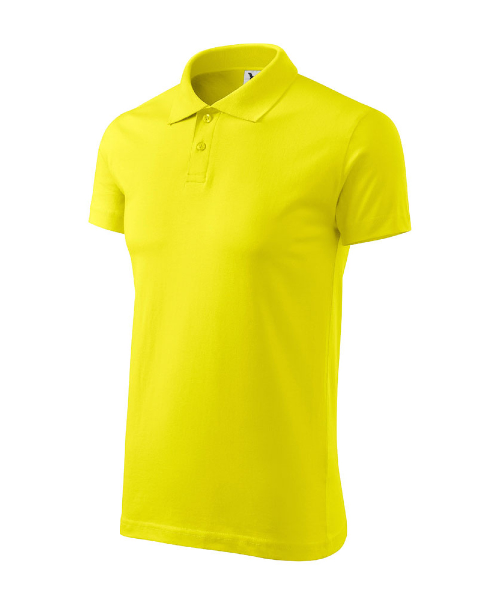 Levně Polokošile Single J. 202 - S-XXL - citronová