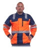 Pánská reflexní blůza 8736 - Oranžová