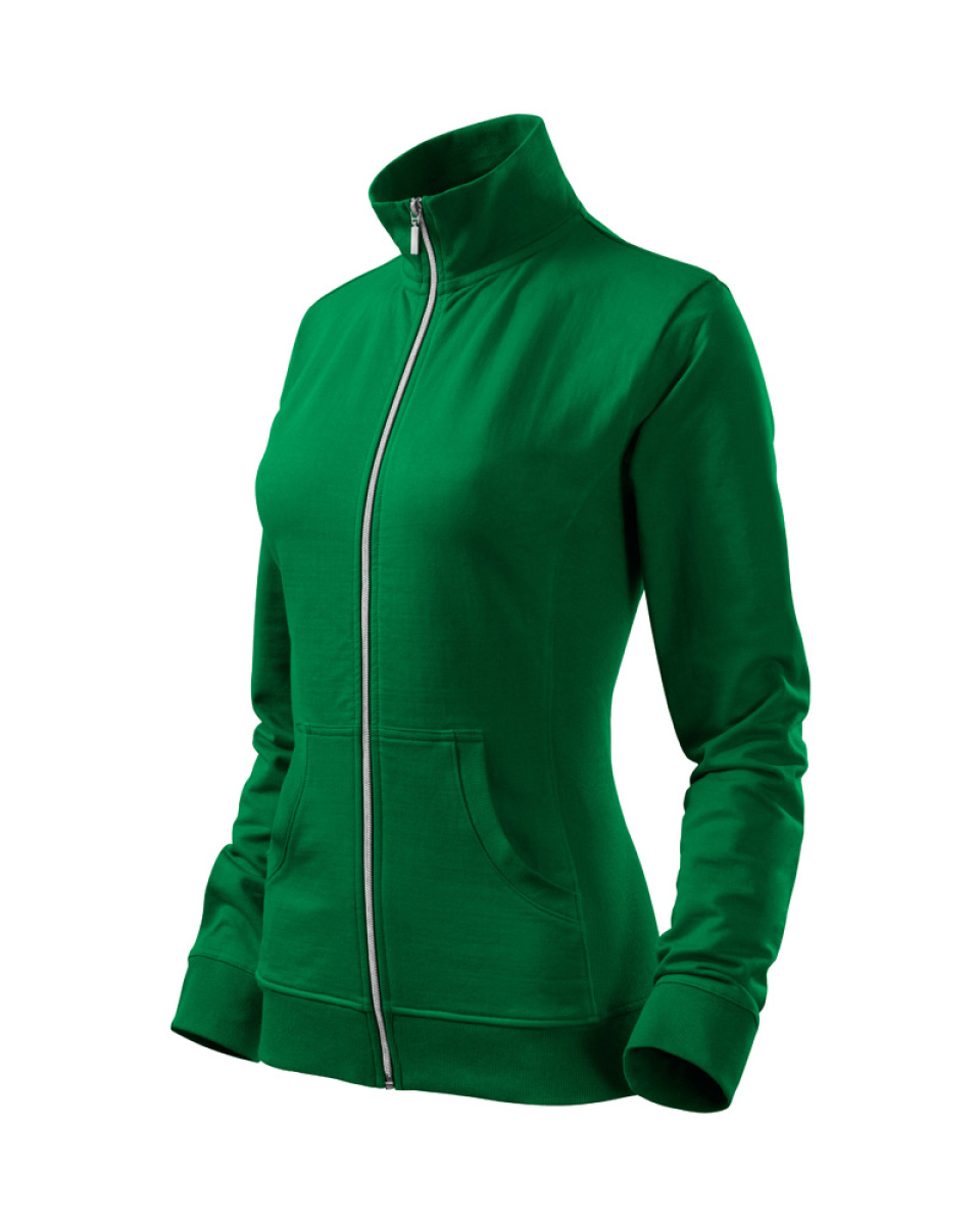 Levně Mikina dámská Viva 409 - XS-XXL - středně zelená