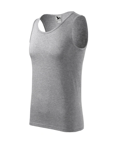 Pánské tílko CORE - Tmavě šedý melír