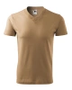Unisexové tričko V-NECK - písková