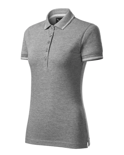 Dámská polokošile PERFECTION PLAIN - tmavě šedý melír Dámská polokošile PERFECTION PLAIN - tmavě šedý melír