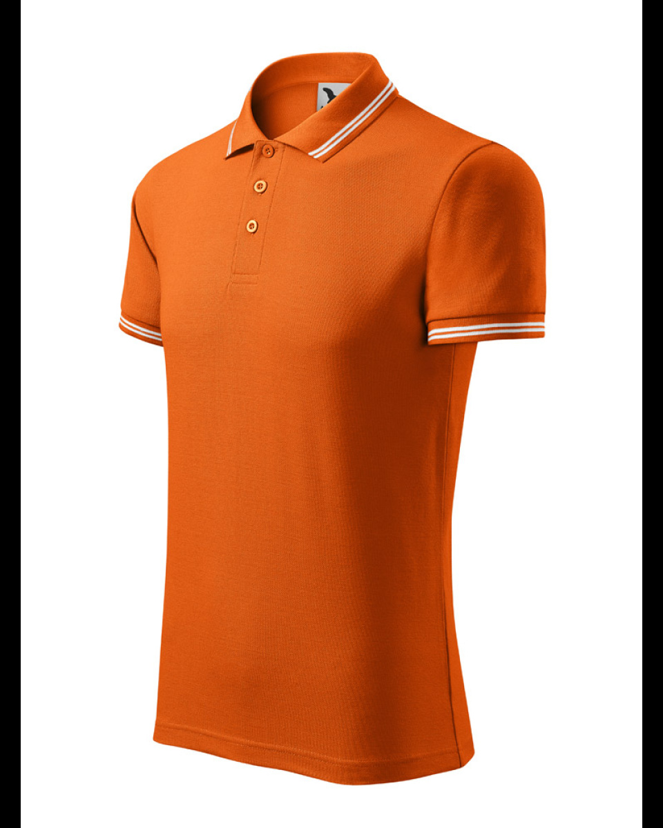 Levně ESHOP - POLOKOŠILE PÁNSKÁ URBAN 219 - oranžová
