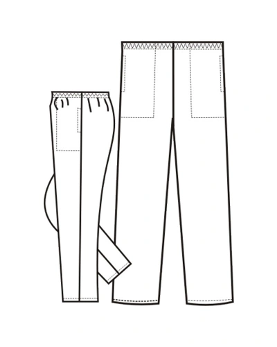 Dámské 3/4 kalhoty 0471, bílé