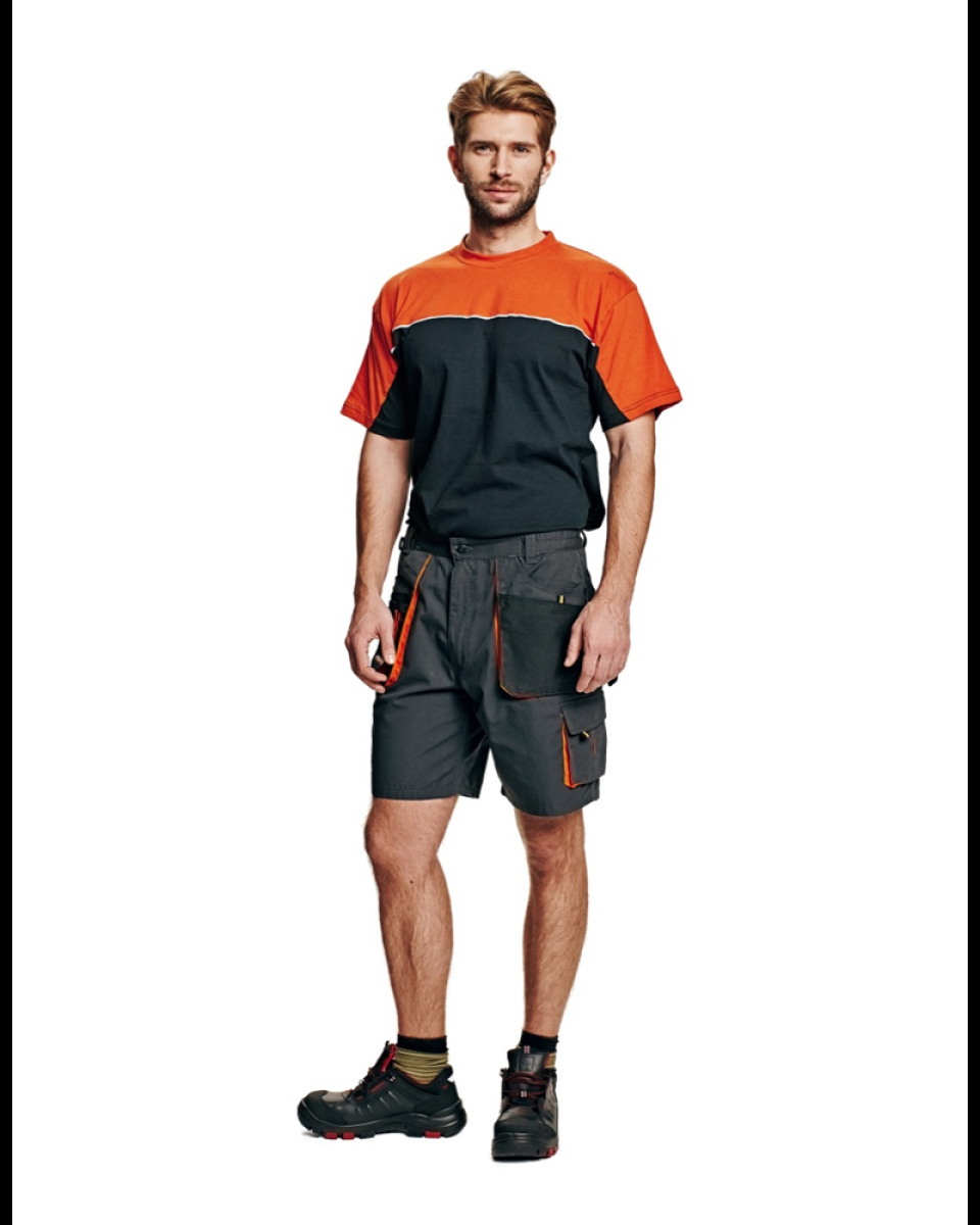 Kratasy pán.EMERTON BA/PES čer-oranžové/0307000140