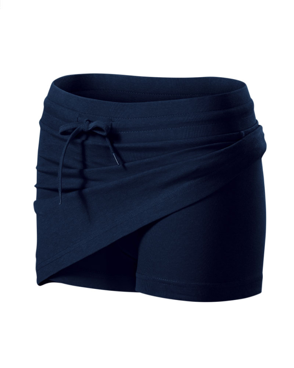 Levně Sukně dámská Two in One 604 - XS-XL - námořní modrá