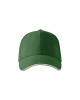 Unisexová čepice SANDWICH 6P - lahvově zelená Unisexová čepice SANDWICH 6P - lahvově zelená
