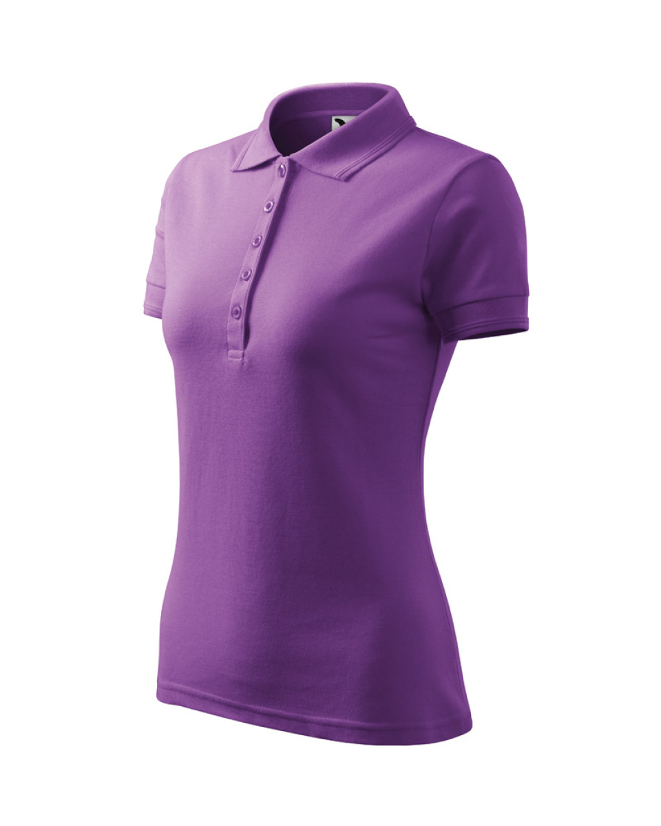 Levně Polokošile dámská Pique Polo 210 - S-XXL - fialová