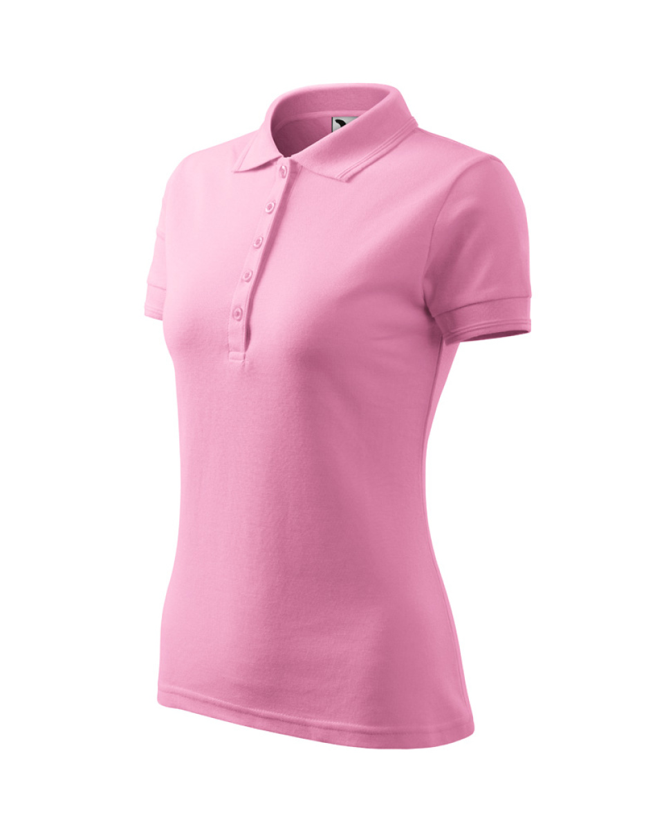 Levně Polokošile dámská Pique Polo 210 - XS-XXL - růžová
