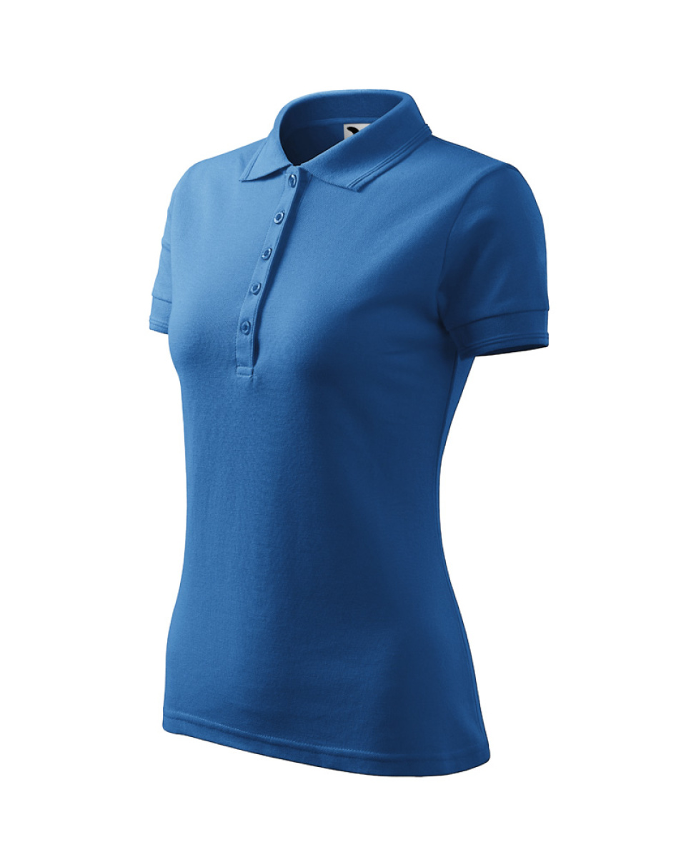 Levně Polokošile dámská Pique Polo 210 - XS-XXL - nebesky modrá