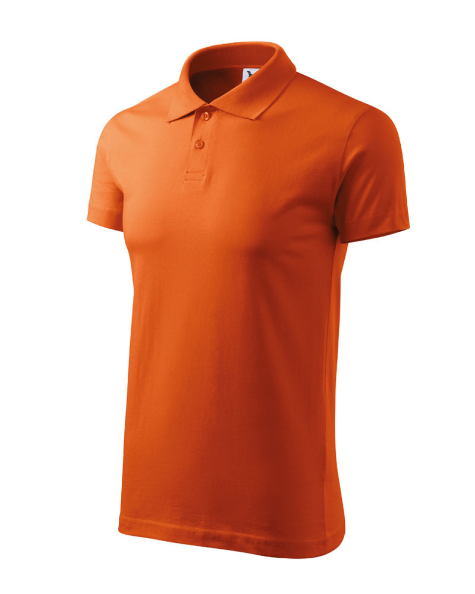 Levně Polokošile Single J. 202 - S-XXL - oranžová