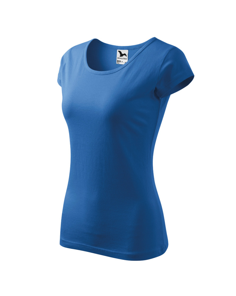 Levně Triko dámské Pure 122 - XS-XXL - azurově modrá