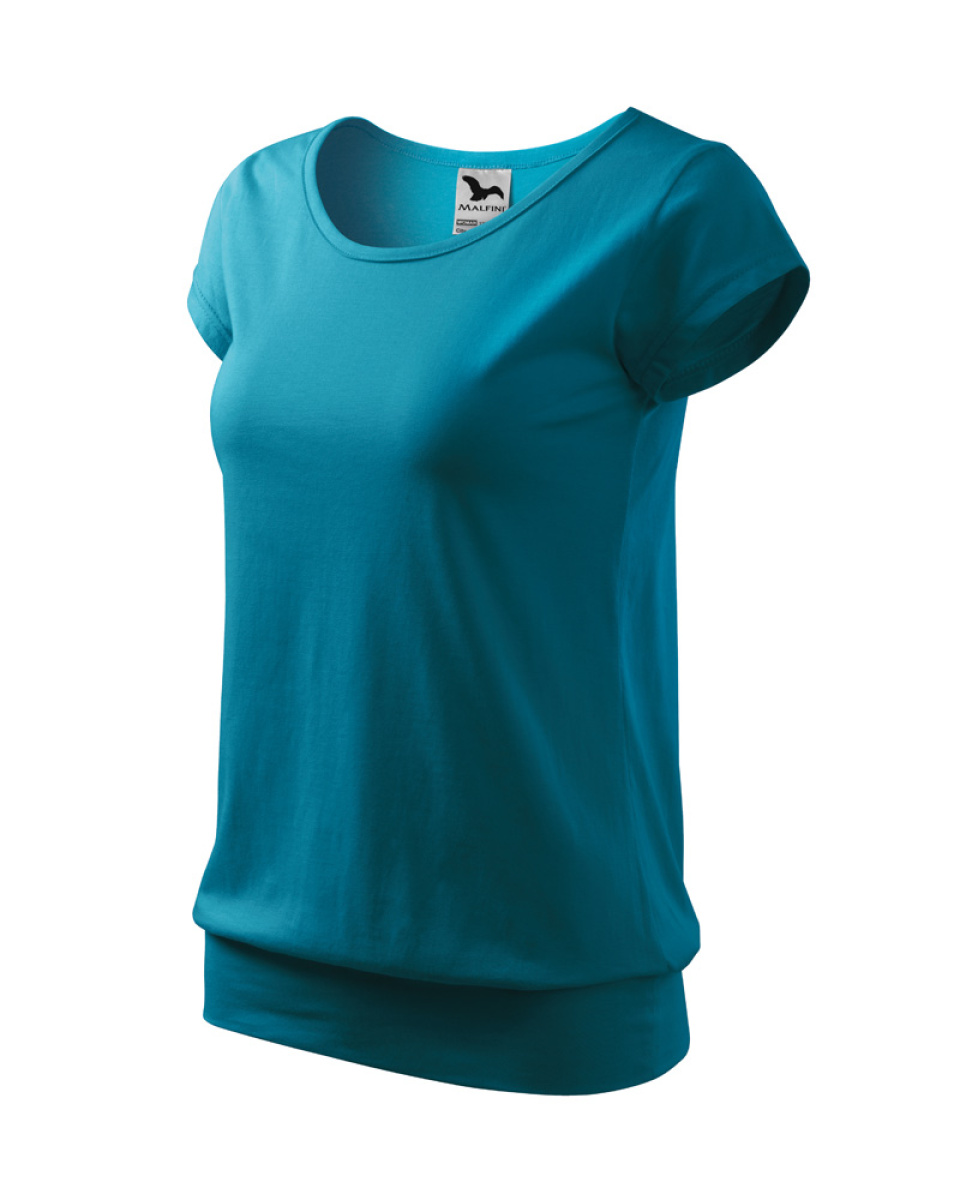 Levně Triko dámské City 120 - XS-XXL - tmavý tyrkys