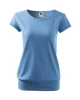 Dámské tričko CITY - nebesky modrá